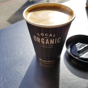 Groundwork Coffee - almond milk vanilla latte - Coffee & Tea Near Me - Los Angeles, California