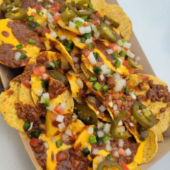 Truck Yard - Loaded chips with brisket and cheese - Beer Gardens Near Me - The Colony, Texas