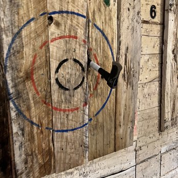 LumberjAxes Axe Throwing - Glendale - How not to throw an axe. - Axe Throwing Near Me - Glendale, Arizona