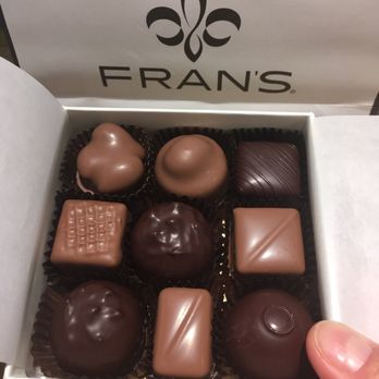 Fran's Chocolates - Hand-picked box for $2.50/each - Chocolatiers & Shops Near Me - Seattle, Washington Fran's Chocolates - Hand-picked box for $2.50/each - Chocolatiers & Shops Near Me - Seattle, Washington