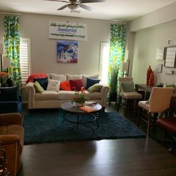 Santorini Villa Assisted Living Home - Living Room/Reception area when you first walk in.