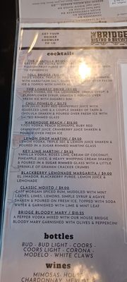 Menu photo 2 The Bridge Bistro & Brews Umatilla, OR