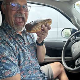 Humongous delicious maple bars! Humongous delicious maple bars!