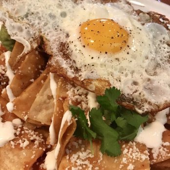 Manuela - Chilaquiles...loved the spicy sauce. - New American Near Me - Los Angeles, California