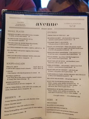 Menu photo 3 Avenue Restaurant Clayton, MO Menu photo 3 Avenue Restaurant Clayton, MO