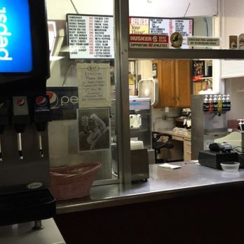 Scotty's Drive-In - Cashier/ordering area and soda machine - Burgers Near Me - Scottsbluff, Nebraska