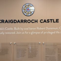 Craigdarroch Castle - Ticket and gift shop area has info!