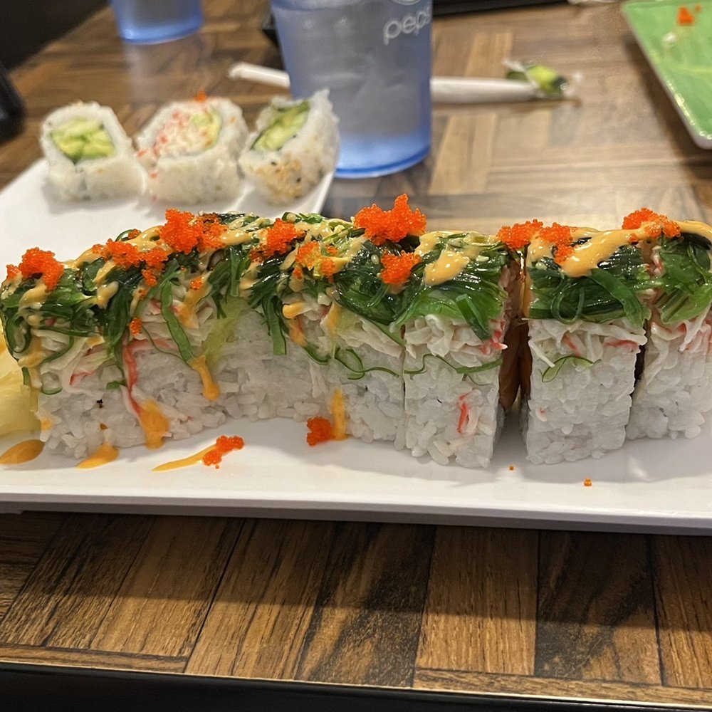 Sakura Sushi - Tsunami Roll - Sushi Bars Near Me - Roseburg, Oregon