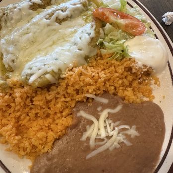 Chaparritos - Chicken Enchiladas Dinner - Mexican Near Me - West Lafayette, Indiana