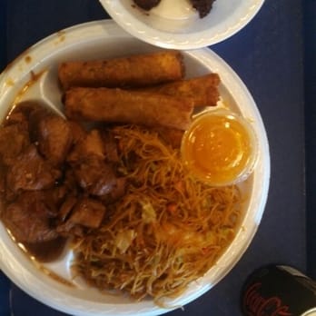 Susan's Kitchenette - Pork adobo, pacit, lumpia, and sausage. And a Coke Zero because I don't want to get fat. - Filipino Near Me - Virginia Beach, Virginia Susan's Kitchenette - Pork adobo, pacit, lumpia, and sausage. And a Coke Zero because I don't want to get fat. - Filipino Near Me - Virginia Beach, Virginia