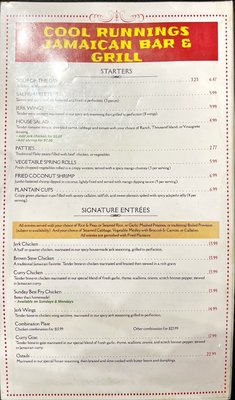 Menu photo 7 Cool Runnings Jamaican Grill Houston, TX Menu photo 7 Cool Runnings Jamaican Grill Houston, TX