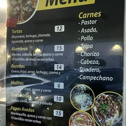 Menu Menu