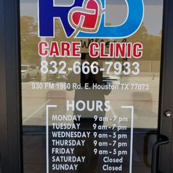 R&D Care Clinic - Business Office Hours