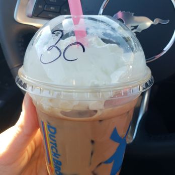 Dutch Bros Coffee - Salted caramel mocha with half pumps - Coffee & Tea Near Me - Tucson, Arizona