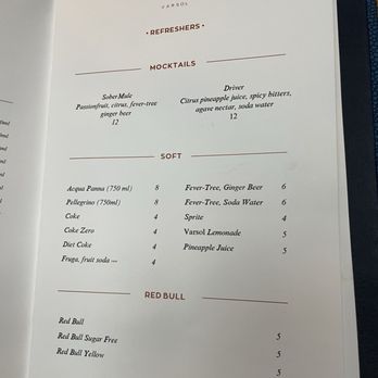 VARSOL SUSHI BAR - Menu - Japanese Near Me - Coconut Grove, Florida