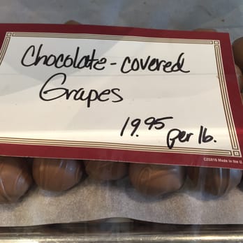 Romolo Chocolates - Chocolate covered grapes - Candy Stores Near Me - Erie, Pennsylvania Romolo Chocolates - Chocolate covered grapes - Candy Stores Near Me - Erie, Pennsylvania