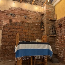 Las Tres Vírgenes - Outdoor seating