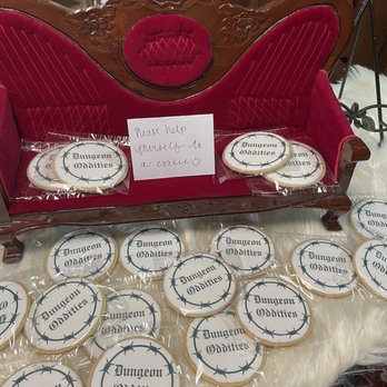 Dungeon Oddities - Opening day cookies! - Antiques Near Me - Oley, Pennsylvania Dungeon Oddities - Opening day cookies! - Antiques Near Me - Oley, Pennsylvania