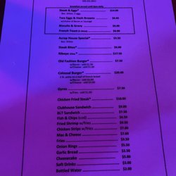 Acropolis Steakhouse - March 2023 menu