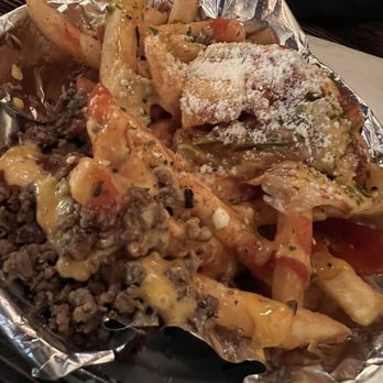 Aji Robota & Ramen Tomball - Kimchi Fries Plate - Ramen Near Me - Tomball, Texas