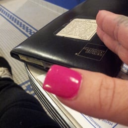 Nails done 3 days ago. Cindy the owner did horrible service on my nails