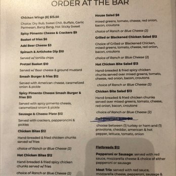 Cedar City Brewing - Menu - Breweries Near Me - Lebanon, Tennessee