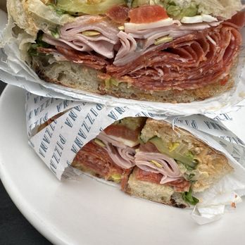 Pizzana - The Padrino - sandwich with mortadella and spicy soppressata back for the weekend (4/13-14/24) - Pizza Near Me - San Fernando Valley, California Pizzana - The Padrino - sandwich with mortadella and spicy soppressata back for the weekend (4/13-14/24) - Pizza Near Me - San Fernando Valley, California