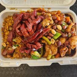 Tang Chinese Restaurant - Kung Pao Chicken, Boneless Ribs, Fried Rice. Quick in-and-out, good flavors all around.
