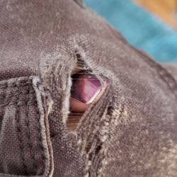 Work 'N Gear - Damaged pants from the store