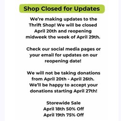 Norwood Life Society Thrift Shop