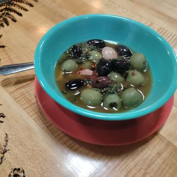 Amy's Place - Marinated olives @ Amy's Place/Buffalo: Yummy! - Vegetarian Near Me - Buffalo, New York Amy's Place - Marinated olives @ Amy's Place/Buffalo: Yummy! - Vegetarian Near Me - Buffalo, New York