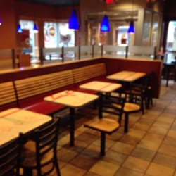 KFC - The seating area