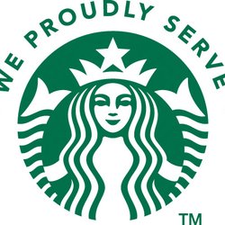 We Proudly Serve Starbucks