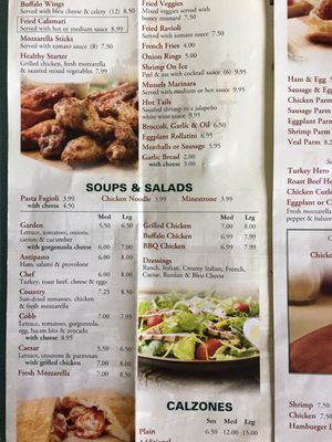 Menu photo 3 Sal's Pizza & Pasta Fishkill, NY
