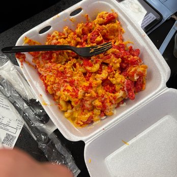 Fatima's Grill - Cheetos mac n cheese - Mediterranean Near Me - Downey, California