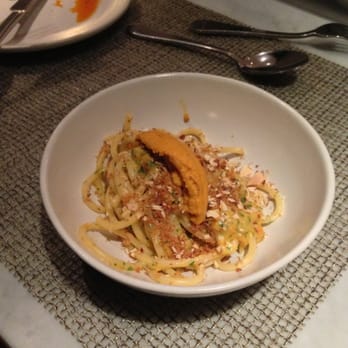 A16 - Bucatini with sea urchin - Italian Near Me - Oakland, California A16 - Bucatini with sea urchin - Italian Near Me - Oakland, California