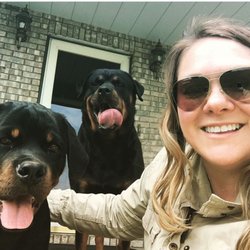 PetsBloom Pet Sitting & Services - Working hard with these two loving pups!