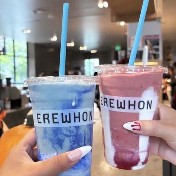 Erewhon - Coconut Cloud & Strawberry Glaze - Juice Bars & Smoothies Near Me - Los Angeles, California