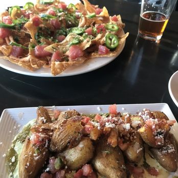 The Roost - Fingerling potatoes and poke nachos - Bars Near Me - Longmont, Colorado The Roost - Fingerling potatoes and poke nachos - Bars Near Me - Longmont, Colorado