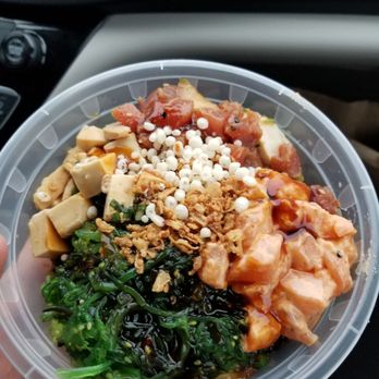 Poke Bros - Gurnee - Made your own bowl with half-half - Poke Near Me - Gurnee, Illinois Poke Bros - Gurnee - Made your own bowl with half-half - Poke Near Me - Gurnee, Illinois