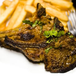 Kadiris Restaurant - Succulent mutton chops