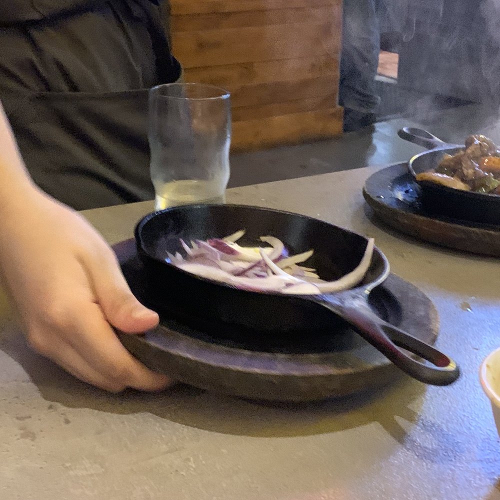 Phat Eatery - Sizzling beef in progress - Malaysian Near Me - Katy, Texas Phat Eatery - Sizzling beef in progress - Malaysian Near Me - Katy, Texas