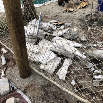 Xtreme Pools & Hardscapes - Trash that was left. I had to clean for Florence - Landscaping Near Me Xtreme Pools & Hardscapes - Trash that was left. I had to clean for Florence - Landscaping Near Me
