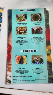 Menu photo 1 Press'd Juice Bar & Kitchen Winter Garden, FL