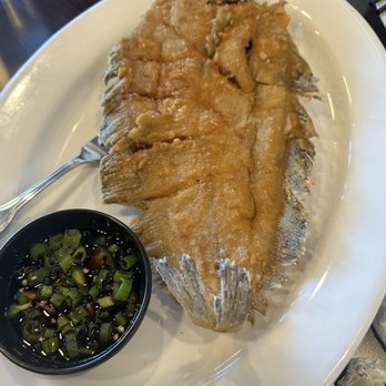Happy Bee Kitchen - Deep fried sole fish- Fresh sole, lightly battered ,crispy outside and tender inside, not greasy, must get!1/21/23 - Chinese Near Me - Artesia, California