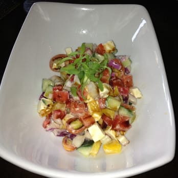 Dinner on Ludlow - Mediterranean chopped salad - New American Near Me - New York, New York Dinner on Ludlow - Mediterranean chopped salad - New American Near Me - New York, New York