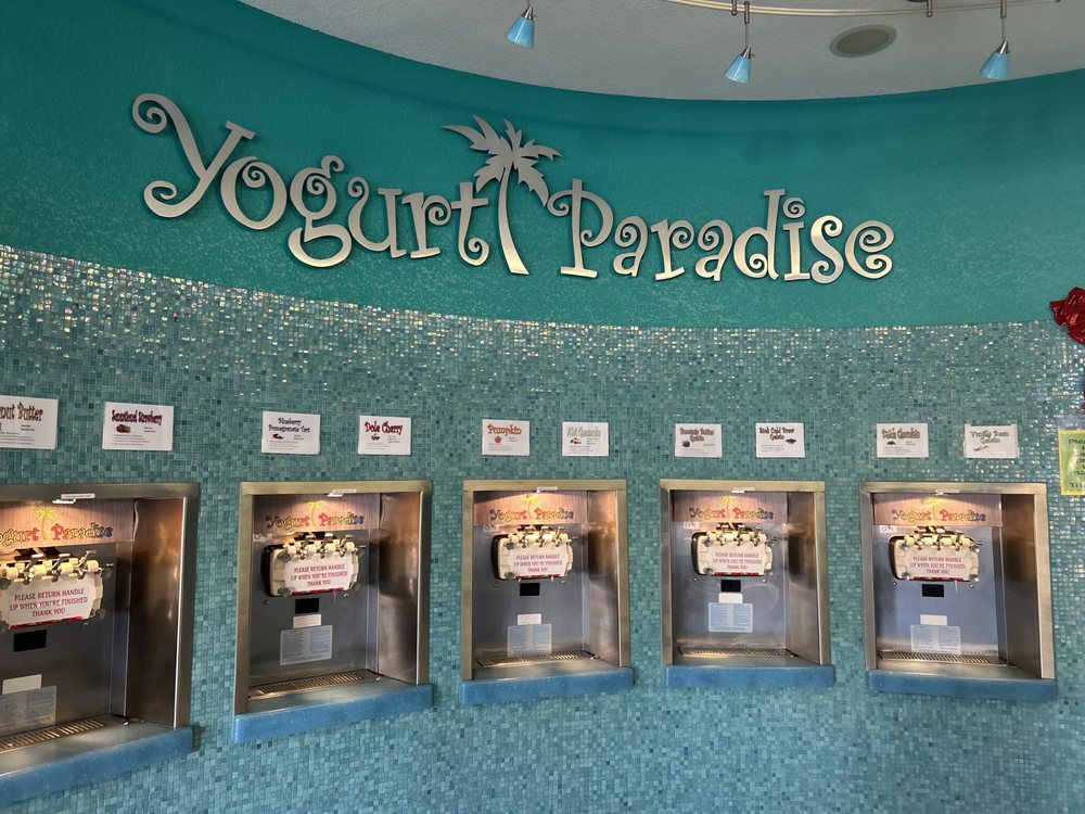 YOGURT PARADISE Updated August 2024 26 Reviews 191 Swanson Ave