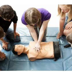 Heartstart CPR - BLS: An Instructor-led course teaching solo & team life support for field & hospital settings, focused on high-quality CPR.