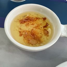 Olive oil, garlic, Parmesan and paprika(I think). For dipping your bread. Yum! Olive oil, garlic, Parmesan and paprika(I think). For dipping your bread. Yum!