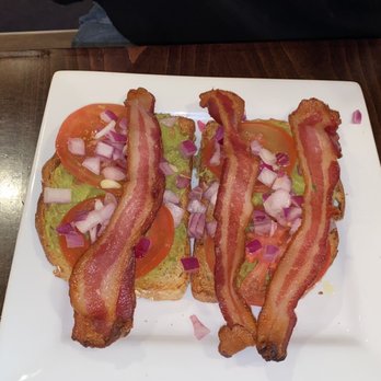 Kafe Neo - Avocado Toast with Turkey Bacon and Egg - Cafes Near Me - Totowa, New Jersey